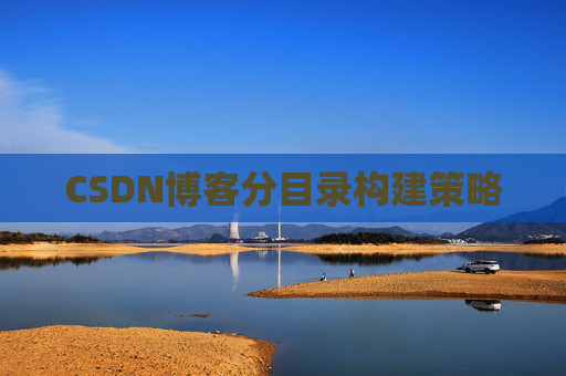 CSDN博客分目录构建策略